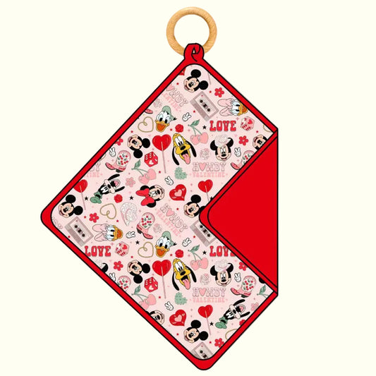 Howdy Valentine Lovey Bib