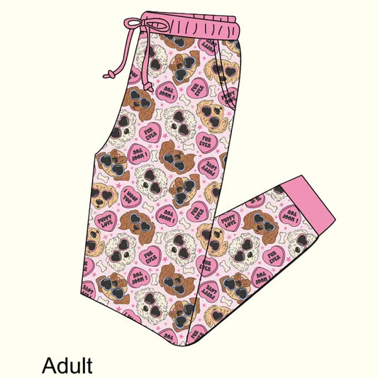 I Woof You Adult Joggers