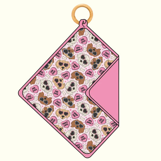 I Woof You Lovey Bib