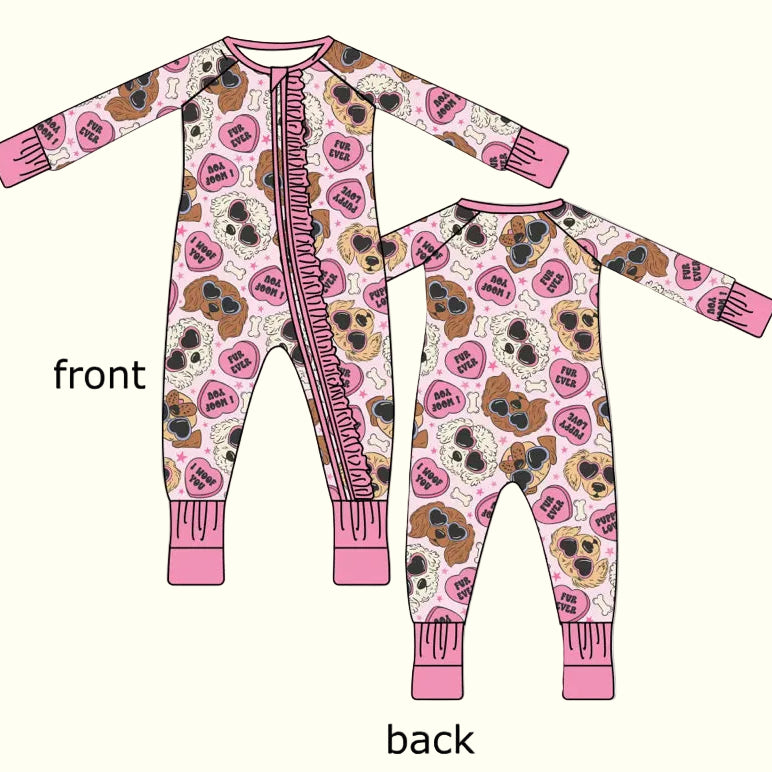 I Woof You Ruffle Zippy