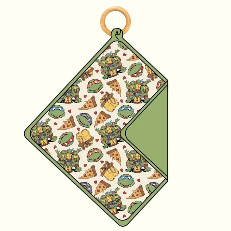 Pizza My Heart Lovey Bib