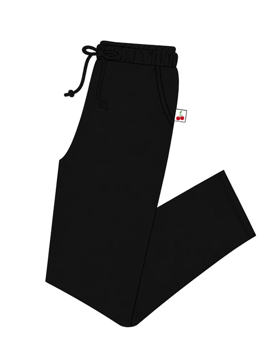 Midnight Straight-Leg Adult Bamboo Pants